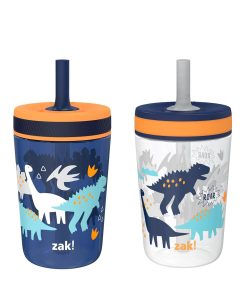 Kelso Tumbler, 15 oz. (2 Pack) (DinoRoar and Zaksaurus)